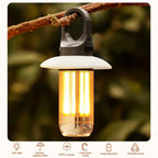 Lumenity Camping Lamp | 360° Light & Power Bank | Solar & USB-C | Compact & Rechargeable
