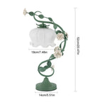 Artistic Nature-Themed Flower Desk Lamp