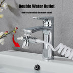 All-in-One Easy Clean Adjustable Bathroom Set