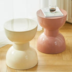 Low Arc-shaped Side Table for Hall or Living Room