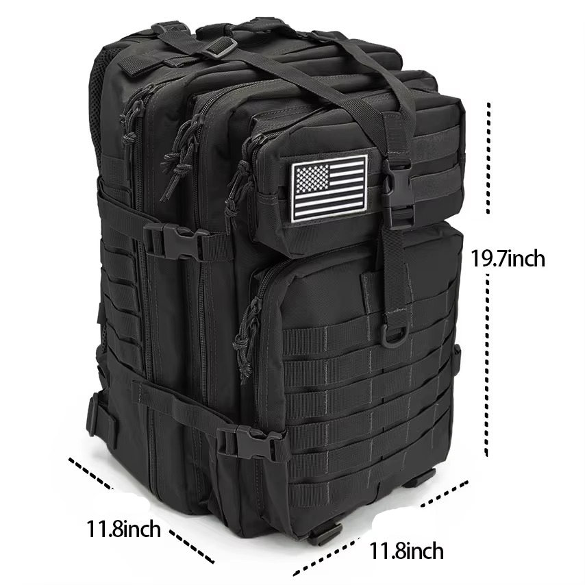 Tactical Outdoor Backpack for Men 1014 oz or 1691 oz – Hunting, Hiking and Travel Gear Bag