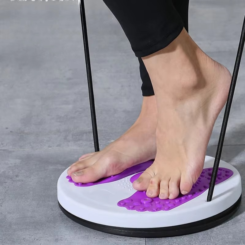 Portable Magnetic Waist Twisting Disc for Core Strength and Balance Training