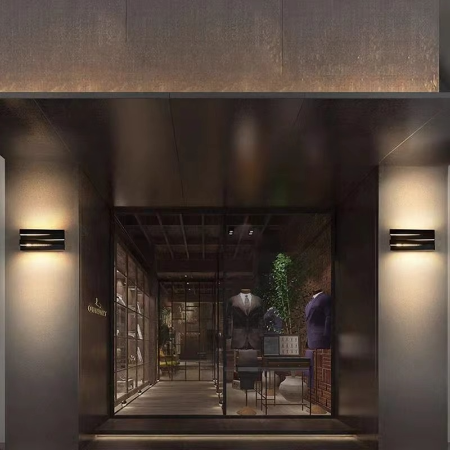 Weather-Resistant LED Wall Lamp for Exterior Elegance