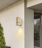 Modern Natural LED Wall Lamp made of Travertine