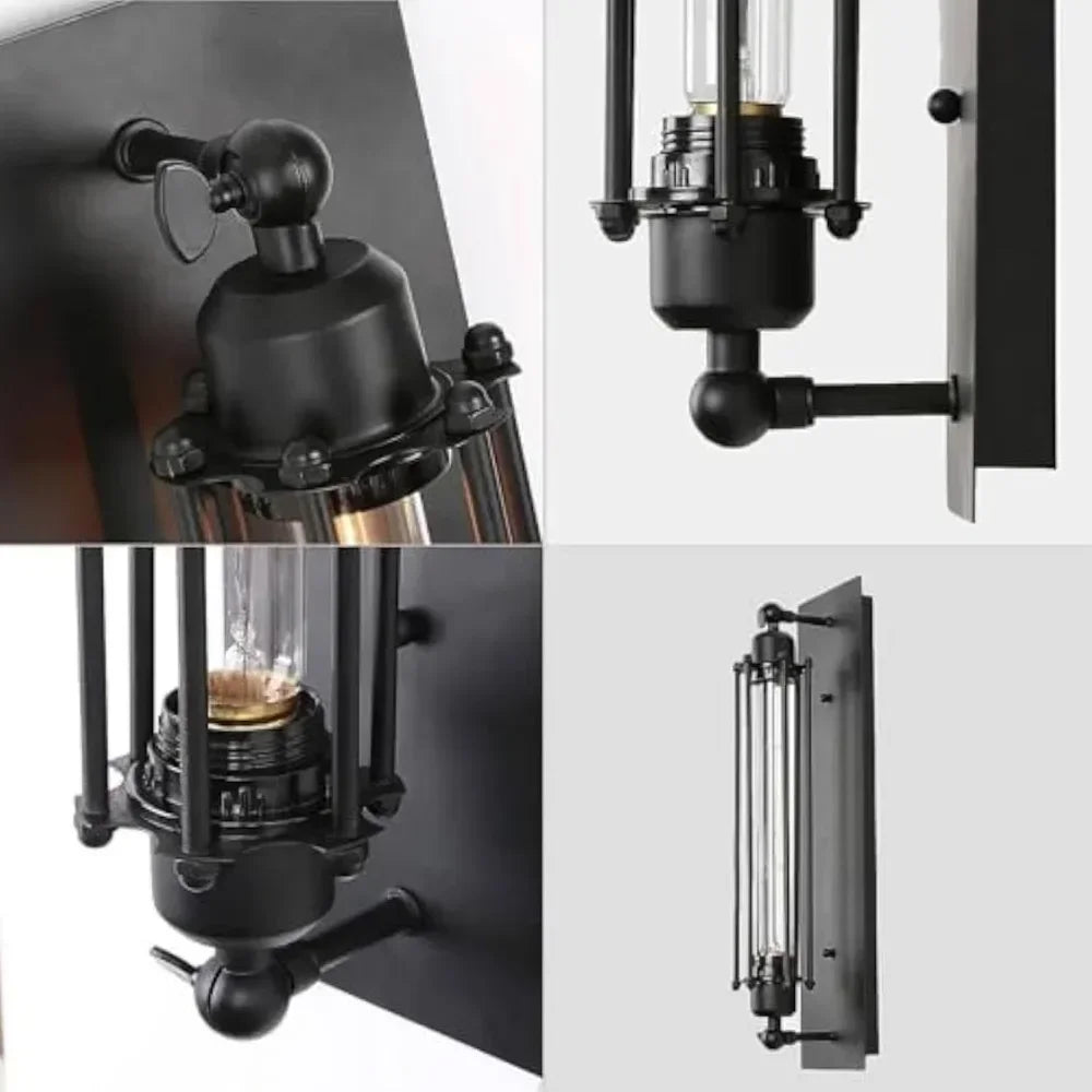 Wall Lamp RetroLume | Vintage Edison Design | E27 Socket | Industrial Style for Interiors