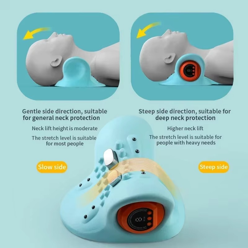 Electric Cervical Massager – Smart Neck Pain Relief with Heat & Pulse Therapy