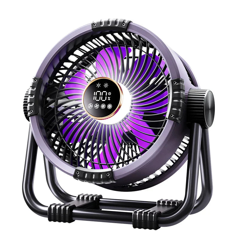 AEROLIA NightCool | 4-in-1 Fan & Night Light | 20000mAh Battery | Usable Hanging & Standing