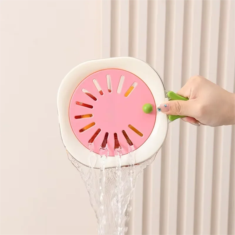 Dust-Proof Fruit Drainer Basket