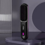Glissara | Cordless Hair Straightener | USB Charging Function & LCD Display | Ceramic & Ion Technology