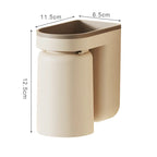 DuoClean 2-in-1 Wall Mount for Toothbrush and Cup – Clever Storage Without Drilling