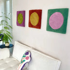 Dot in Square Block Rug