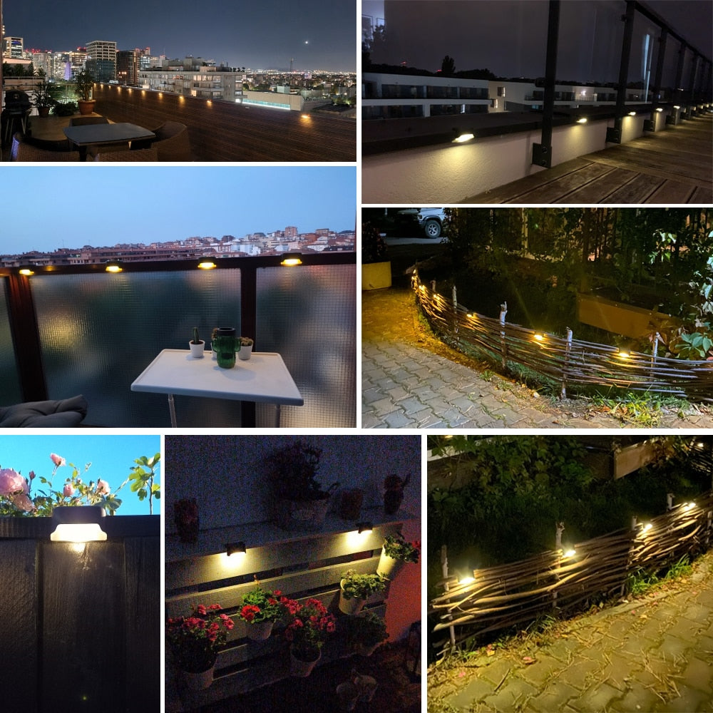 Outdoor Solar LED Step Light Waterproof