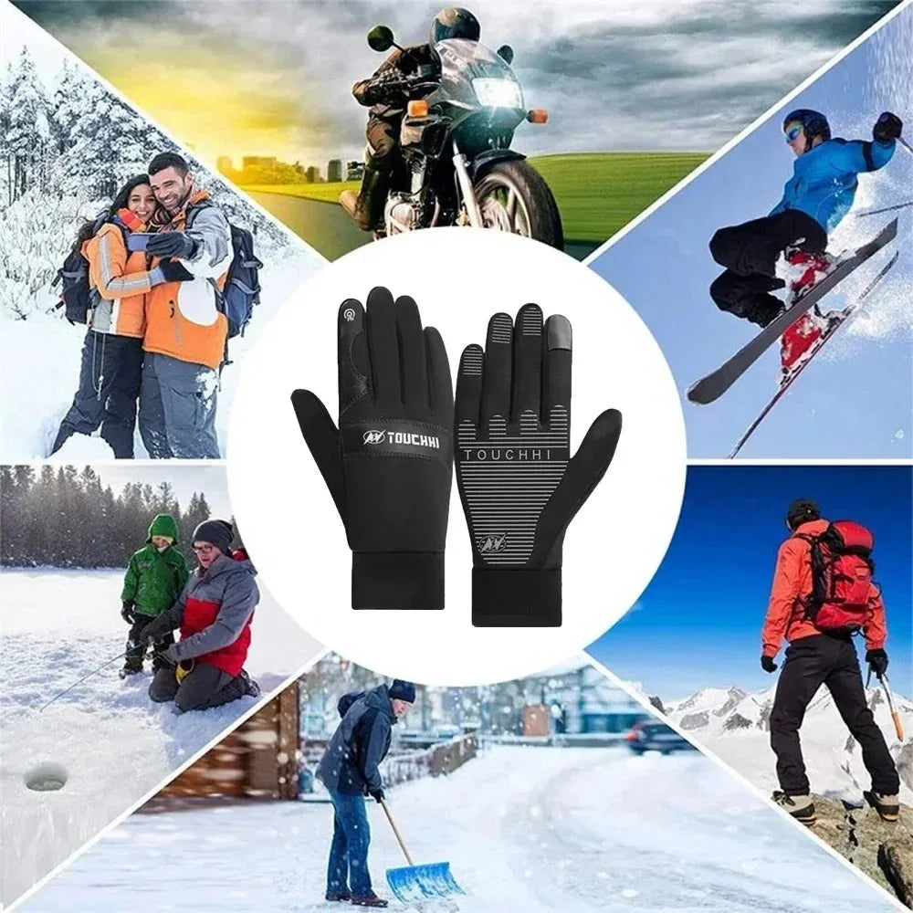 ThermaGlide USB Heated Gloves | Waterproof & Touchscreen Compatible | Winter Hand Warmers for Skiing, Motorcycle & Outdoor
