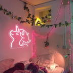 Charming Unicorn LED Neon Light – Adjustable Brightness for Perfect Room Ambiance