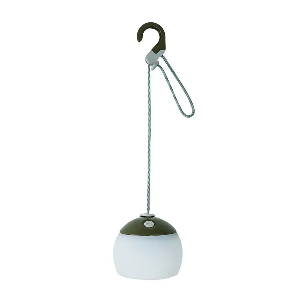 Retro LED camping lamp with versatile use