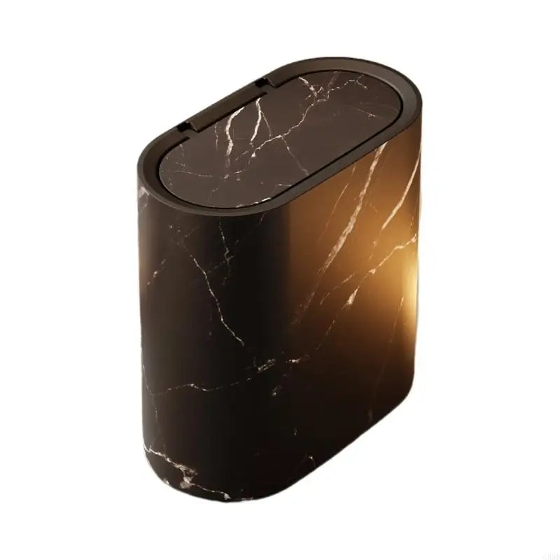 EcoHide Compact Trash Can with Hidden Lid