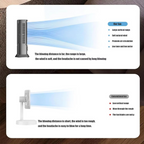 2024 Portable Air Conditioner with 3-Speed Cooling Fan for Bedroom and Office – Quiet & Compact