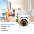 1080P PTZ WiFi Security Camera with Audio, 4X Zoom, Night Vision, Waterproof