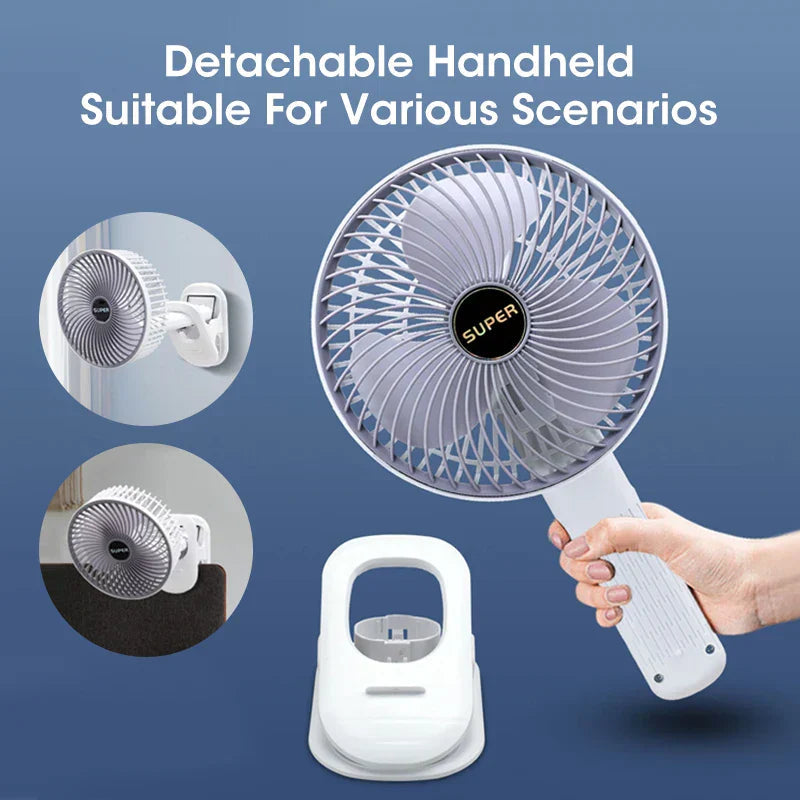 BreezeWave 4-in-1 Fan - Powerful Cooling for Any Situation