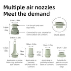 3 in 1 Electric Mini Wireless Air Compressor