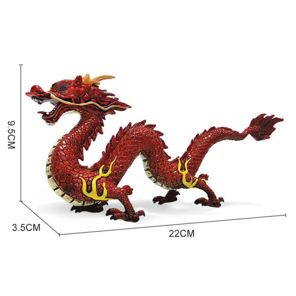Lively Chinese Dragon Feng Shui Sculpture