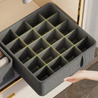 ClarityBox Wardrobe Organizer | Collapsible & Space-Saving | High-Quality Non-Woven Fabric Material