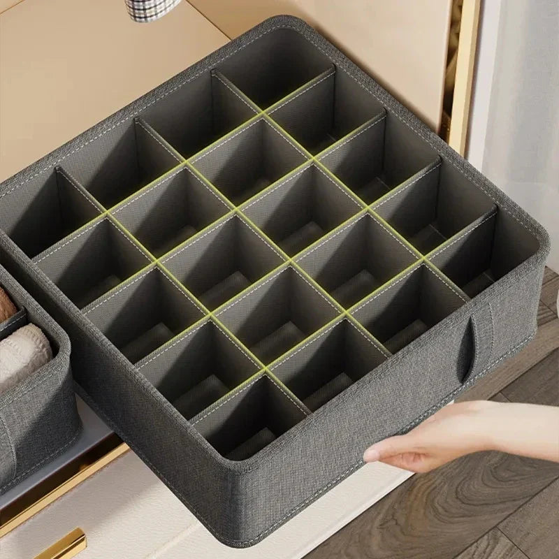 ClarityBox Wardrobe Organizer | Collapsible & Space-Saving | High-Quality Non-Woven Fabric Material