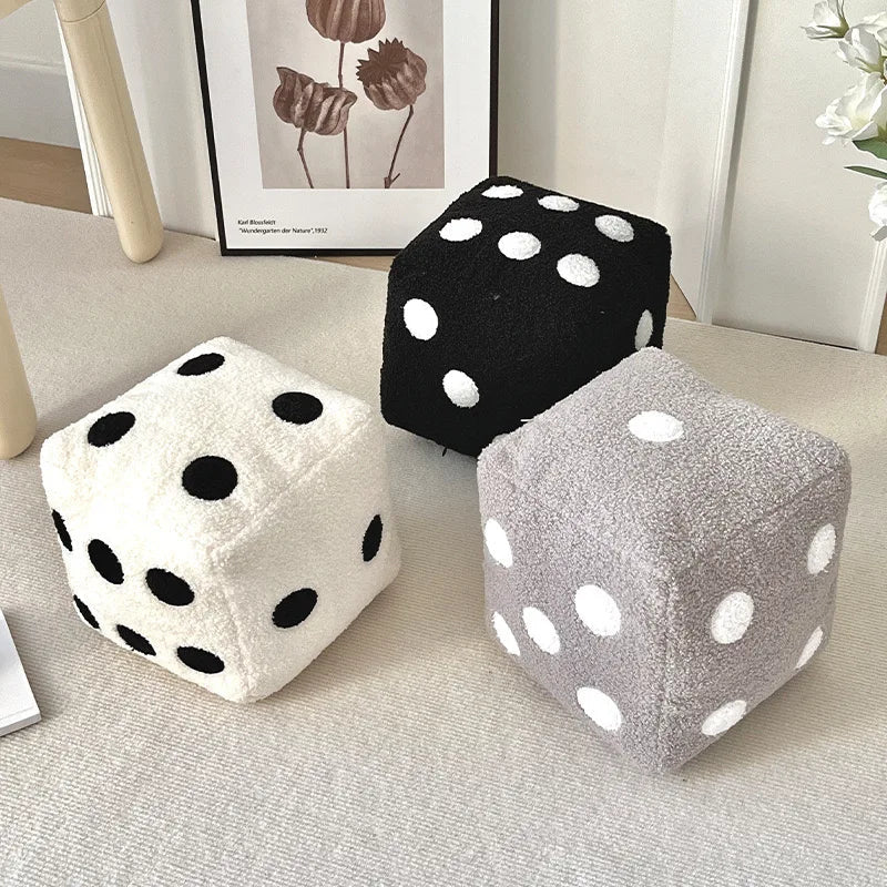 Dice Plush Cushion
