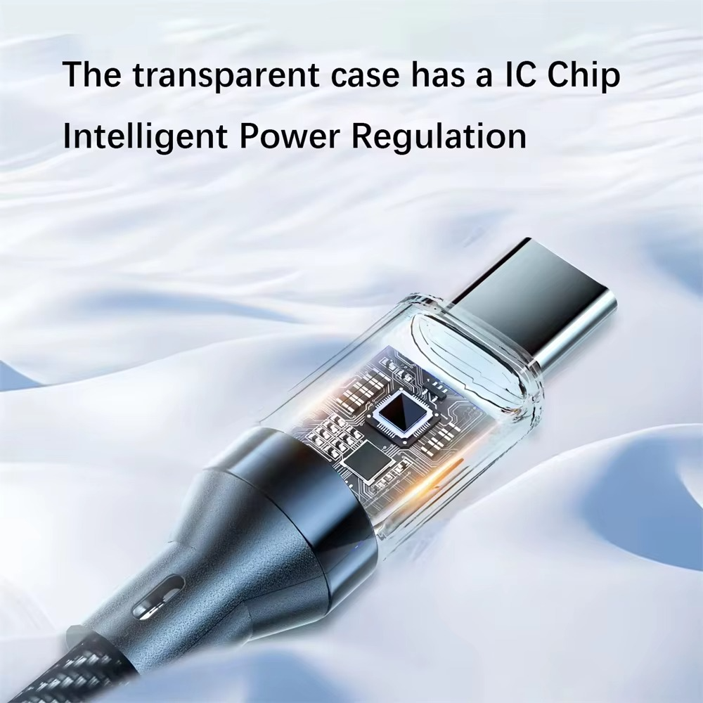 SuperCharge 120W Type-C Fast Charging Cable with LED Display