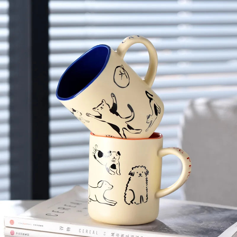 Are you a cat or a dog person coffee mug
