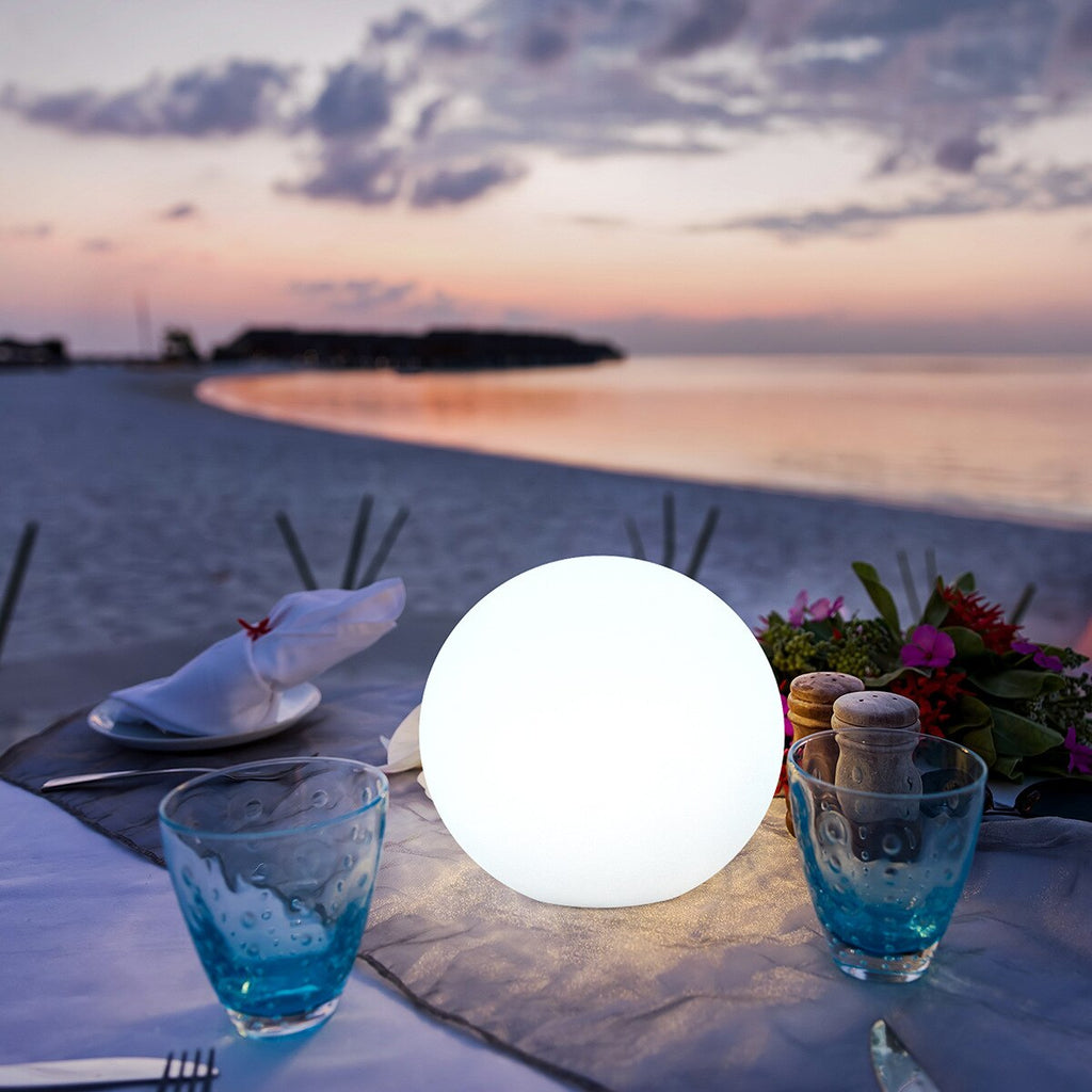 Moon Battery LED Indoor & Outdoor Table Lamp