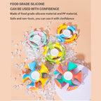 Anti-stress Silicone Colorful Hand Spinner