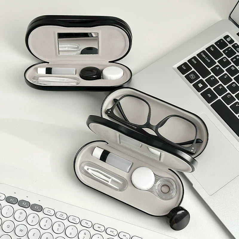 2 In 1 Glasses and Contact Lens Case