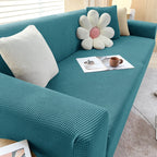 Textured Stretch Sofa Cover | Non-Slip, Machine Washable & Protective for 1-Seater, 2-Seater, and 3-Seater Sofas