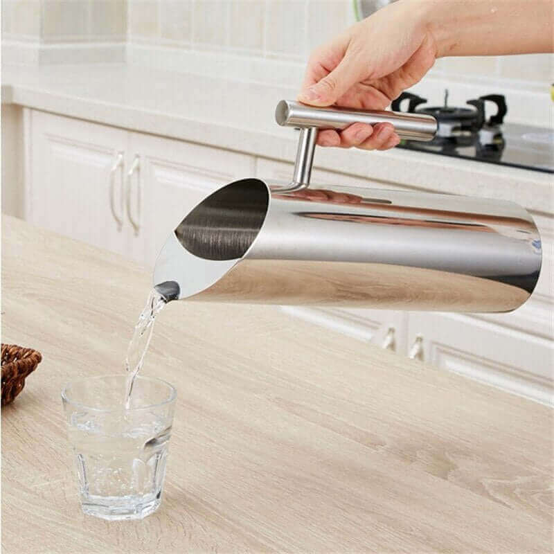 Super stylish chrome cold water jugs, come in 3 different sizes
