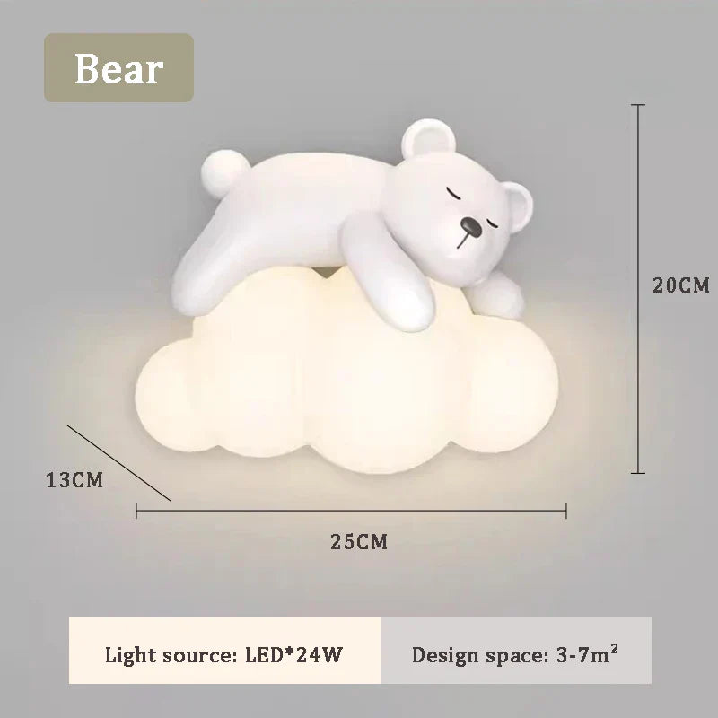 PandaGlow Lamp - Cute LED Wall Light for Children