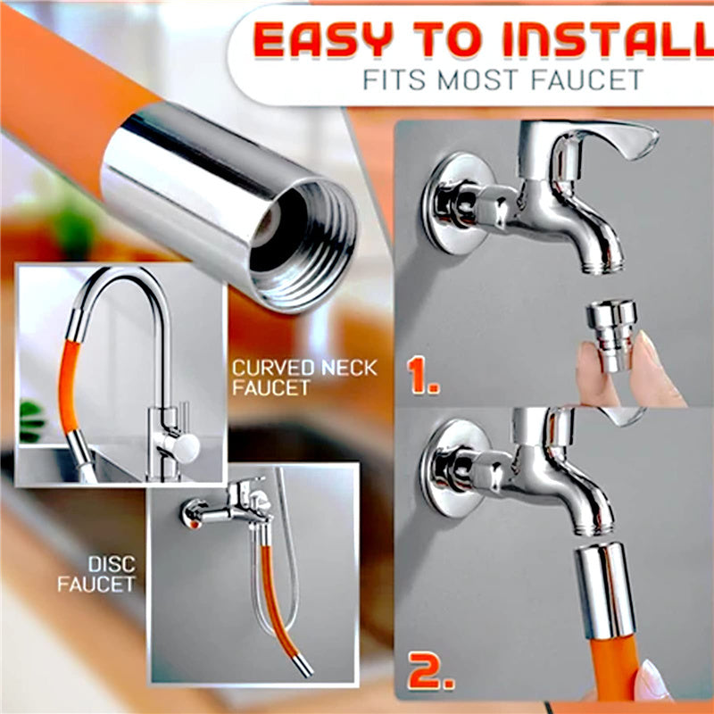 Faucet extension