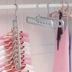 3Pcs 9-hole Clothes Hanger