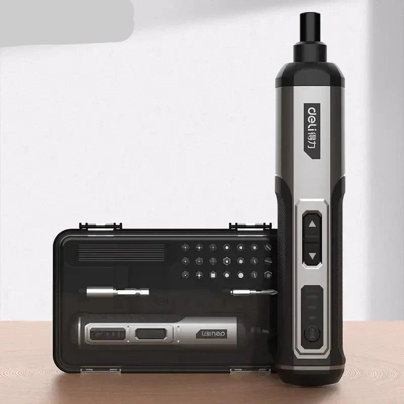 Mini Electric Screwdriver Set with Type-C Charging, 850 mAh Battery and 220 rpm