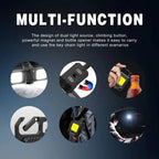 Luminoxx Mini Work Light | 800 Lumen LED | Magnetic Base & USB-C | 5 Modes | IPX5 Water Protection
