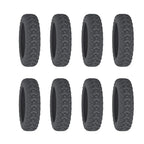 Trolley Suitcase Wheels Protection Cover 8PCS