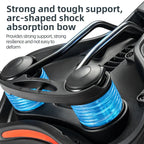 Comfortable Bicycle Seat with Shock Absorption and Breathable Design – Ergonomic Bike Seat with Thickened Silicone Cushion