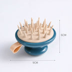 scalp massage brush for hair growth & care