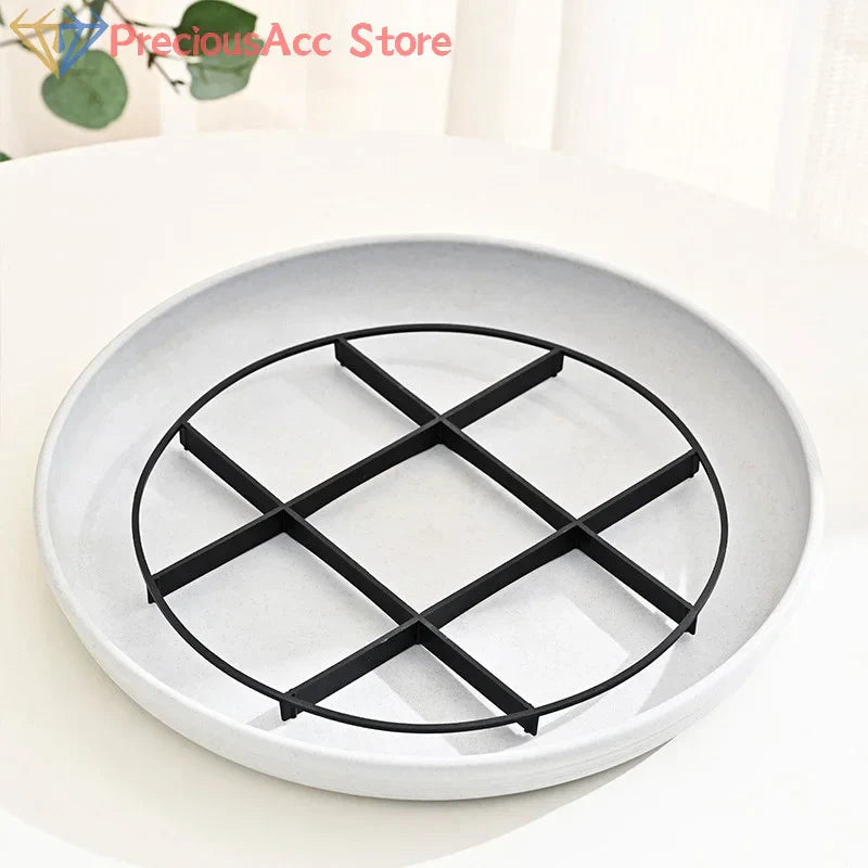 Aircotta Plant Pot Saucer | Ventilation & Ground Protection | For Indoor & Outdoor | Durable Plastic