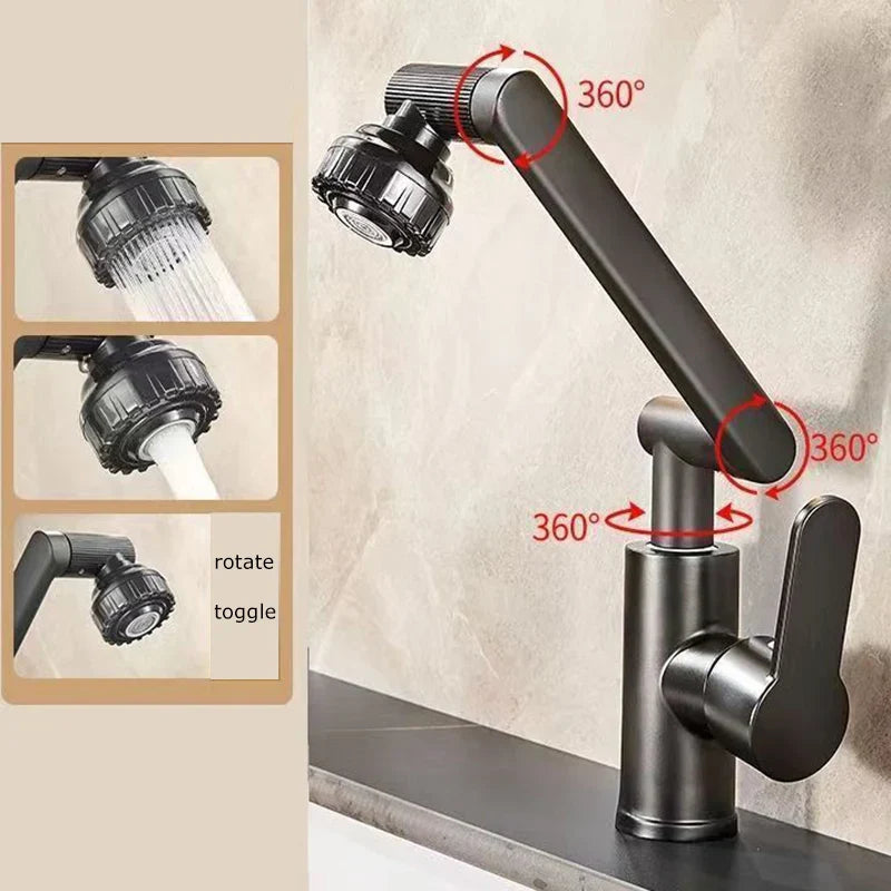 AquaFlex 360° Universal washbasin faucet
