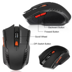 Precision 2.4G Wireless Optical Mouse with USB Receiver