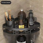 Stylish & Practical No-Drill Shower Corner Shelf – Space-Saving Bathroom Storage Rack