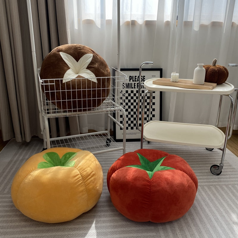 Fluffy Vegetable Cushions