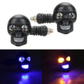 Scary Skull LED Motorcycle Signal Indicator Light