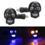 Scary Skull LED Motorcycle Signal Indicator Light